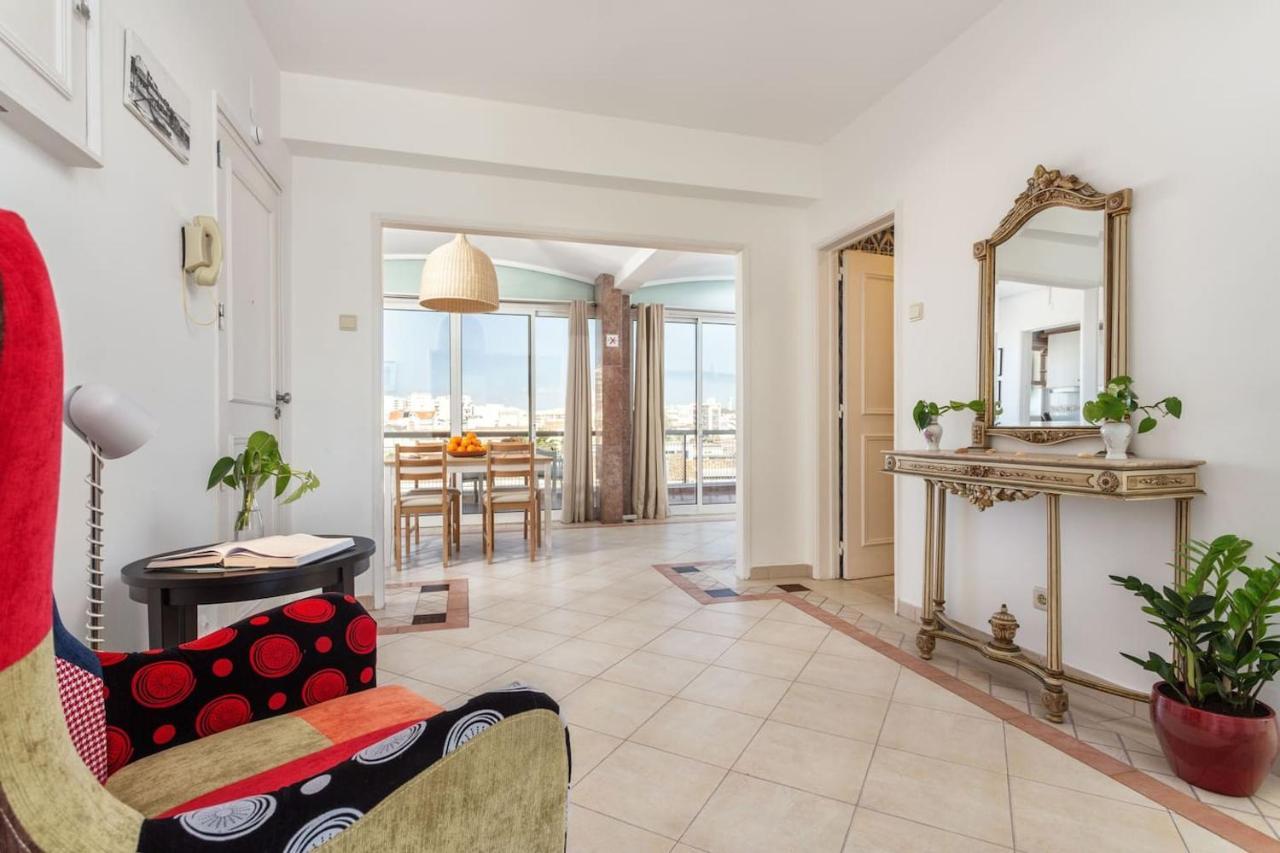 Marina Penthouse Faro Center Apartman Kültér fotó